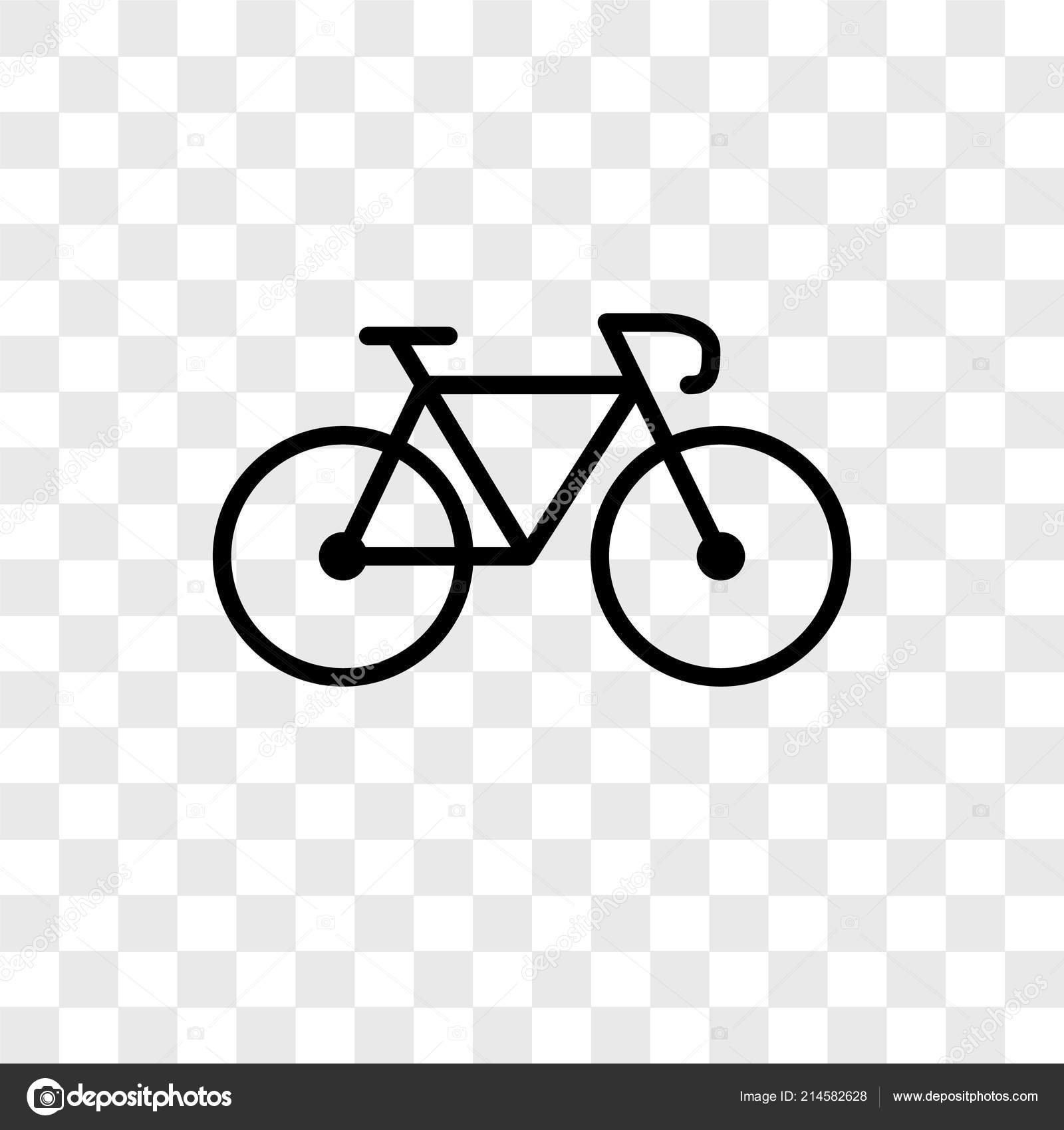 Bicycle Vector Icon Isolated Transparent Background Bicycle Logo Concept  Stock Vector Image by ©tvectoricons #214582628