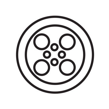 Topu simge vektör izole beyaz arka plan, topu şeffaf işareti, doğrusal spor sembolleri