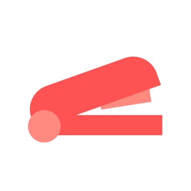 Zımba sökücü simge vektör izole beyaz arka plan, zımba sökücü şeffaf işareti, renkli ekipman sembolleri