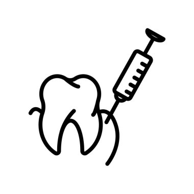 Anestezi simge vektör beyaz arka plan üzerinde anestezi şeffaf işareti, çizgi ve anahat öğelerini lineer tarzda izole