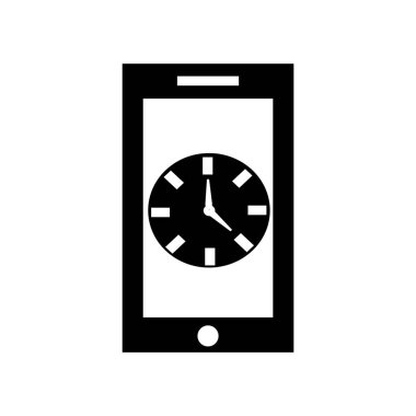 Yarım saat simgesi üzerinde izole beyaz arka plan, yarım saat şeffaf işareti, siyah zaman sembolleri vektör