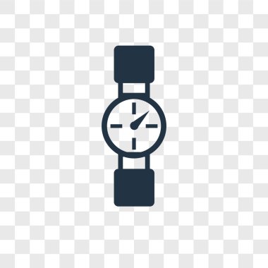 Saydam arka plan üzerinde izle logo concept izole vektör simge izle