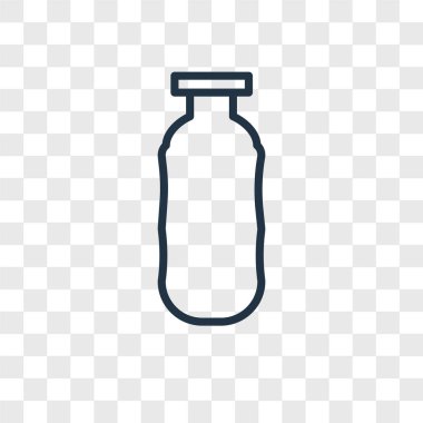 Saydam arka plan üzerinde su logo kavramı izole su vektör simgesi