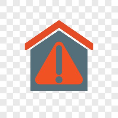 Saydam arka plan üzerinde akıllı ev logo kavramı izole akıllı ev vektör simgesi