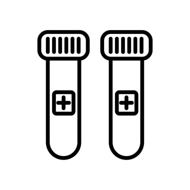 Kan örneği simge vektör, beyaz arka plan üzerinde izole kan şeffaf işareti, çizgi ve anahat öğelerini lineer tarzda örnek.