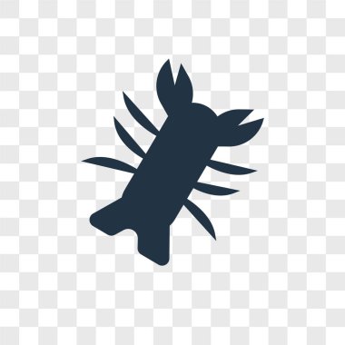 Saydam arka plan üzerinde ıstakoz logo kavramı izole ıstakoz vektör simgesi