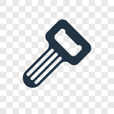 Saydam arka plan üzerinde açacağı logo kavramı izole açacağı vektör simgesi