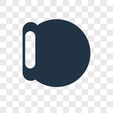 Saydam arka plan üzerinde bilezik logo kavramı izole bilezik vektör simgesi