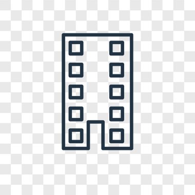 Saydam arka plan üzerinde Laptop logo kavramı izole dizüstü vektör simgesi