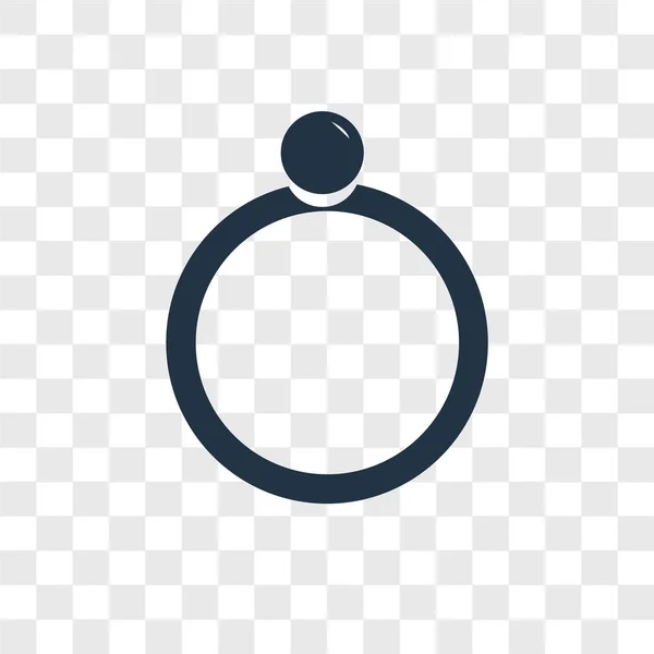 Icono Vector Perlas Aislado Sobre Fondo Transparente Concepto Logotipo Perlas — Vector de stock