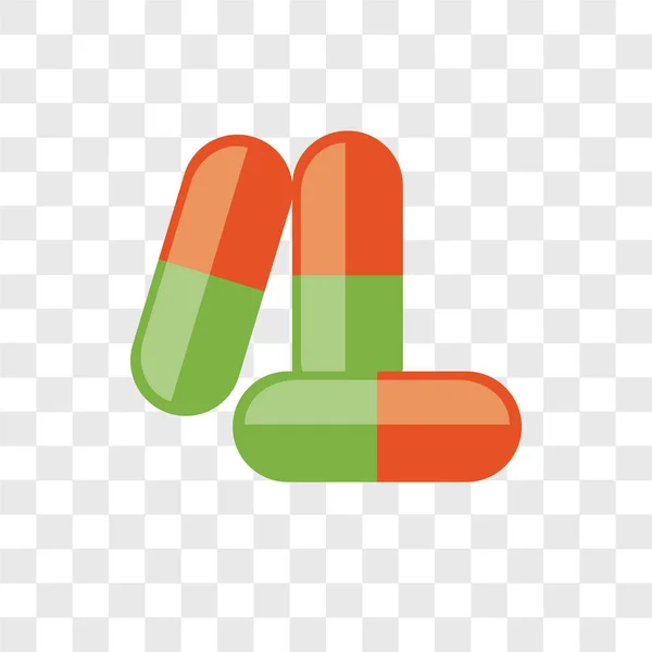 Drugs Vector Pictogram Geïsoleerd Transparante Achtergrond Drugs Logo Concept — Stockvector