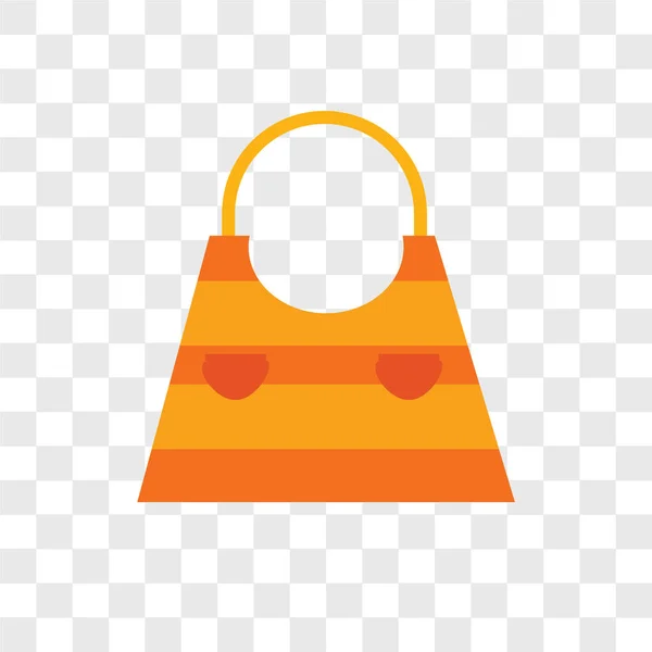 Taška Vektorové Ikony Izolované Průhledné Pozadí Koncept Loga Bag — Stockový vektor