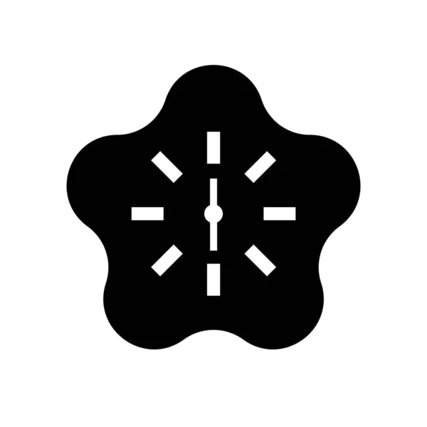 Hodin Ikona Vektor Izolovaných Bílém Pozadí Hodiny Transparentní Znamení Symboly — Stockový vektor