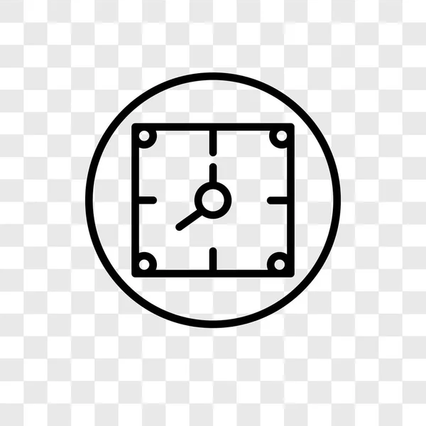 Значок Тревоги Изолирован Прозрачном Фоне Концепция Логотипа Тревоги — стоковый вектор