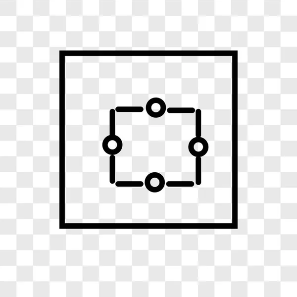Εικονίδιο Του Φορέα Πεντάγωνο Απομονώνονται Διαφανές Φόντο Ιδέα Λογότυπο Πεντάγωνο — Διανυσματικό Αρχείο