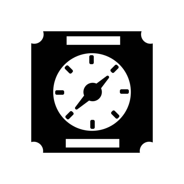 Vektorové Ikony Časovače Izolovaných Bílém Pozadí Časovač Symboly Času Transparentní — Stockový vektor