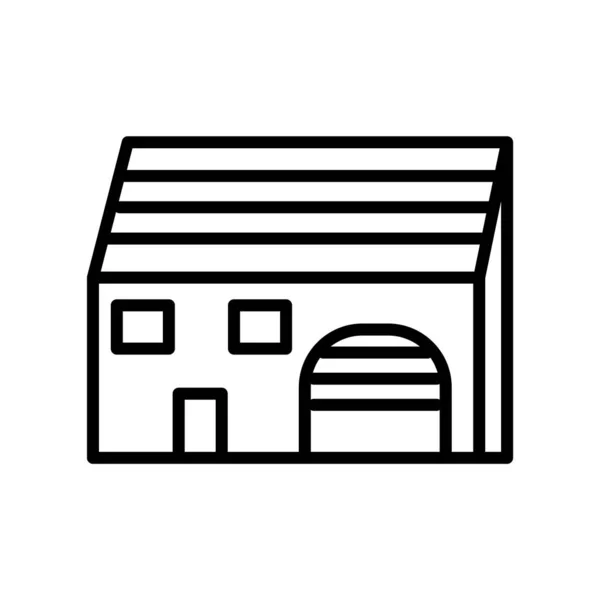 豪宅图标向量被隔绝在白色背景 豪宅透明标志 线或线性标志 元素设计在外形样式 — 图库矢量图片