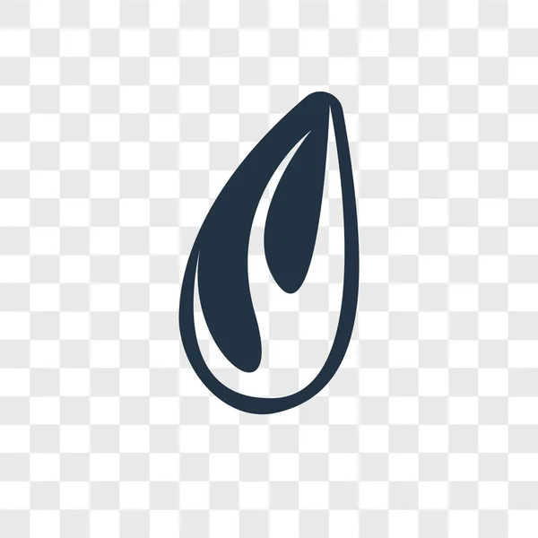 Ícone Vetor Fogo Isolado Fundo Transparente Conceito Logotipo Fogo — Vetor de Stock