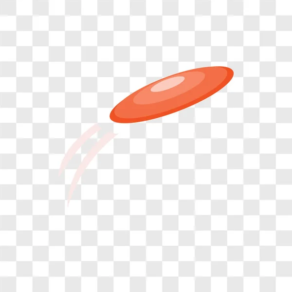 Frisbee Vector Icono Aislado Sobre Fondo Transparente Concepto Logotipo Frisbee Vectores De Stock Sin Royalties Gratis