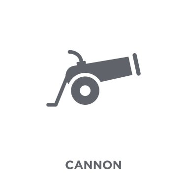 Top simgesi. Top ordu koleksiyonundan kavram tasarlayın. Basit öğe vektör çizim beyaz arka plan üzerinde.