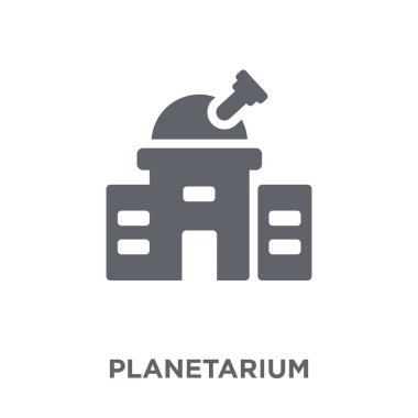 Yıldız simgesi. Planetarium tasarım konsepti astronomi koleksiyonundan. Basit öğe vektör çizim beyaz arka plan üzerinde.