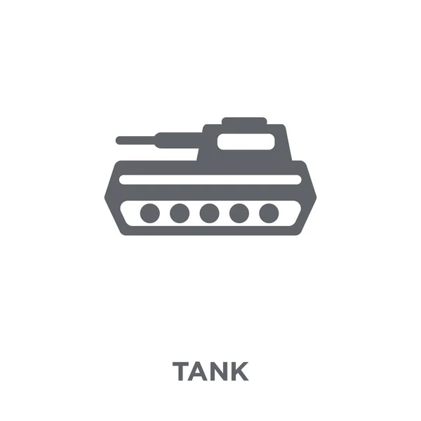 Tank Icoon Het Ontwerpconcept Van Tank Uit Leger Collectie Eenvoudig — Stockvector