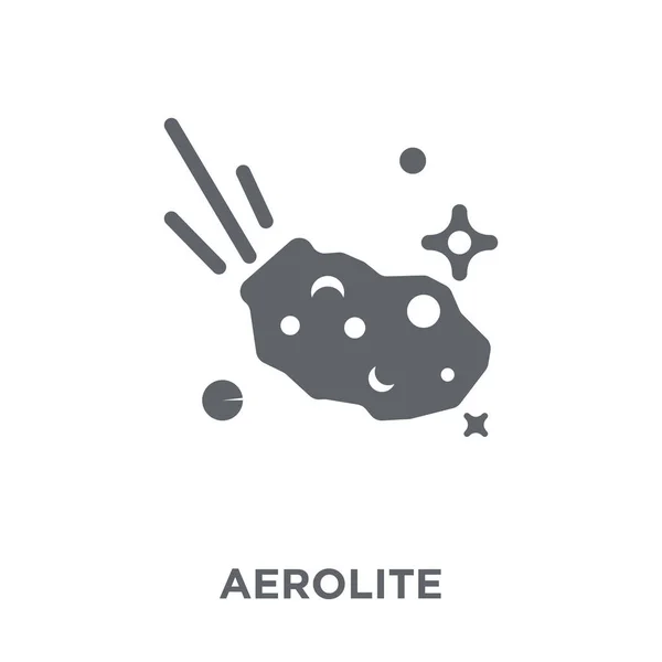 Aerolith Ikone Aerolith Design Konzept Aus Der Astronomie Sammlung Einfache — Stockvektor