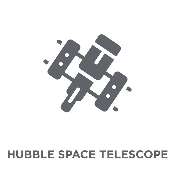 Ikona Teleskop Hubble Przestrzeni Hubble Przestrzeń Teleskop Projektowania Koncepcji Kolekcji — Wektor stockowy