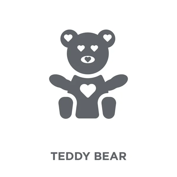 Піктограма Ведмедя Тедді Концепція Дизайну Ведмедів Колекції Birthday Party Прості — стоковий вектор