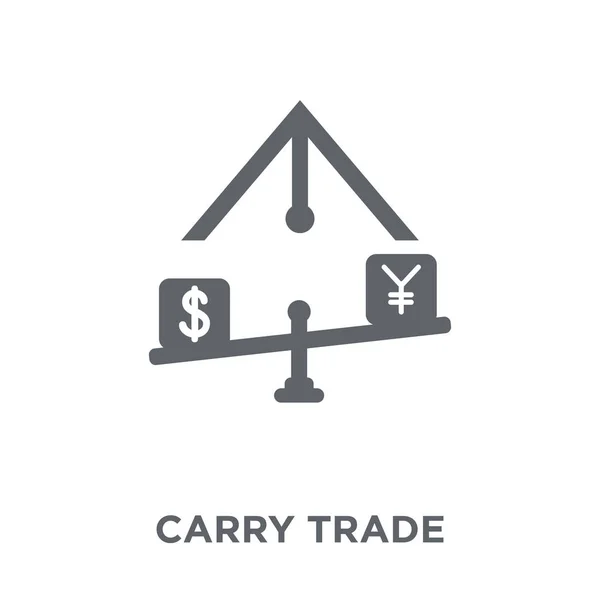 Bära Handel Ikonen Bära Handel Designkoncept Från Carry Trade Samling — Stock vektor