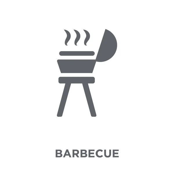 Icône Barbecue Concept Barbecue Collection Camping Illustration Vectorielle Élément Simple — Image vectorielle