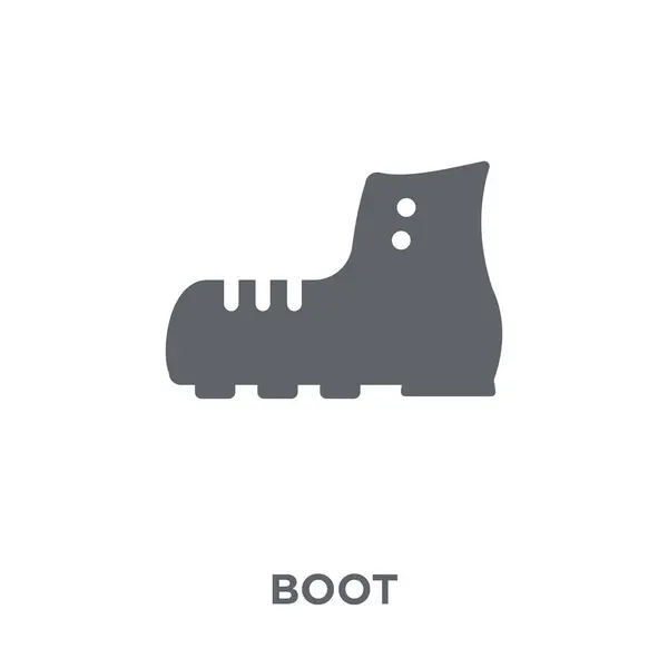 Icône Démarrage Boot Design Concept Collection Camping Illustration Vectorielle Élément — Image vectorielle