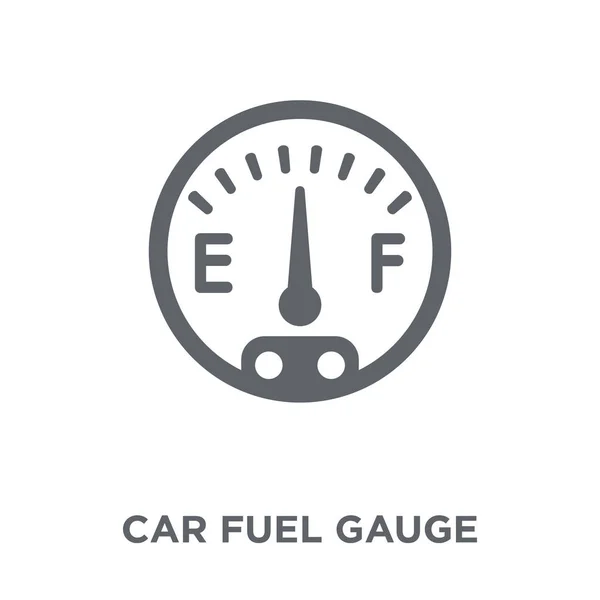 Εικονίδιο Μετρητή Καυσίμου Του Αυτοκινήτου Καύσιμο Αυτοκινήτων Μετρητή Σχεδιαστική Από — Διανυσματικό Αρχείο