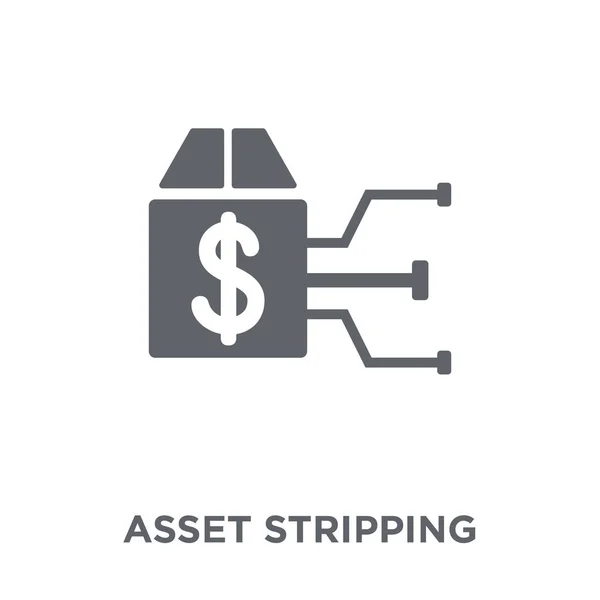 Asset Stripping Icon Asset Stripping Design Concept Asset Stripping Collection Vector Graphics