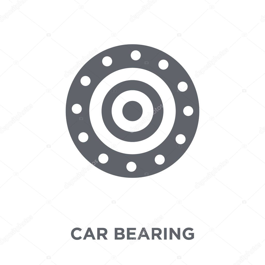 Car bearing icon. car bearing design concept from Car parts collection. Simple element vector illustration on white background.