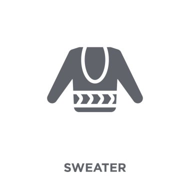 Kazak simgesi. Kazak tasarım konsepti koleksiyonundan. Basit öğe vektör çizim beyaz arka plan üzerinde.