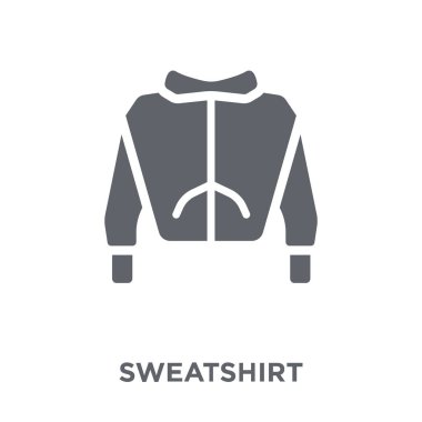 Kazak simgesi. Kazak tasarım konsepti kıyafetler koleksiyonundan. Basit öğe vektör çizim beyaz arka plan üzerinde.