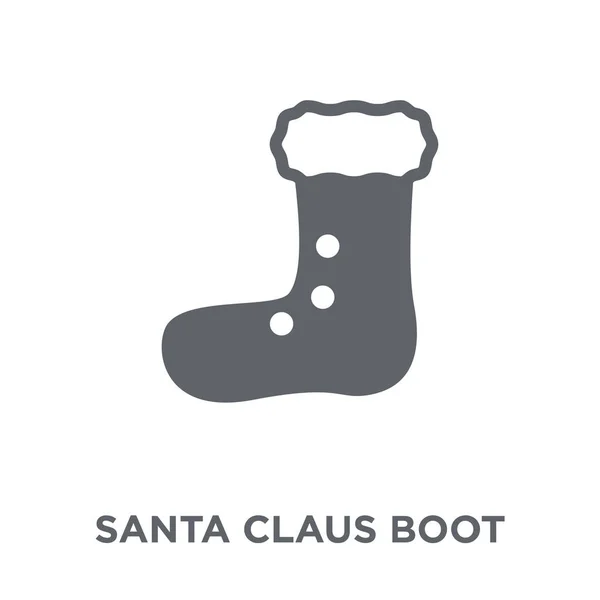 Icône Démarrage Santa Claude Concept Conception Bottes Santa Claude Collection — Image vectorielle