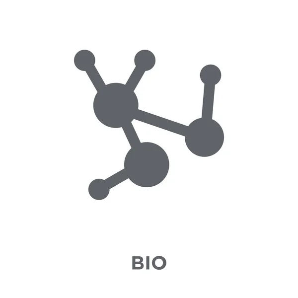 Ícone Biológico Bio Conceito Design Coleção Ecologia Ilustração Vetorial Elemento —  Vetores de Stock