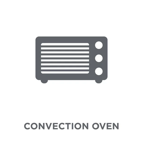 Convection Oven Icon Convection Oven Design Concept Electronic Devices Collection — Stock Vector