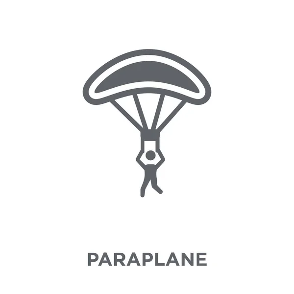 Ícone Paraplano Conceito Design Paraplane Coleção Entertainment Ilustração Vetorial Elemento —  Vetores de Stock