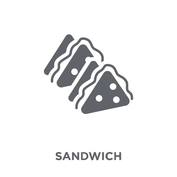 Icono Sándwich Concepto Diseño Sándwich Colección Restaurant Ilustración Simple Del — Archivo Imágenes Vectoriales