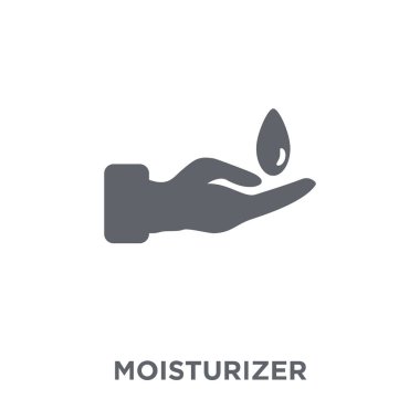 Nemlendirici simgesi. Nemlendirici tasarım konsepti koleksiyonundan. Basit öğe vektör çizim beyaz arka plan üzerinde.