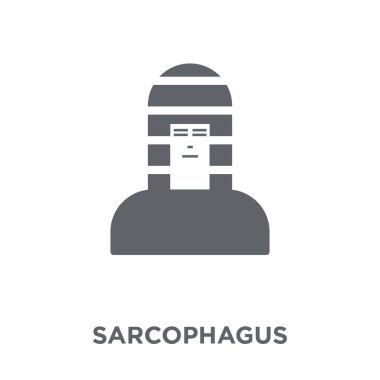 Lahit simgesi. Lahit tasarım konsepti koleksiyonundan. Basit öğe vektör çizim beyaz arka plan üzerinde.