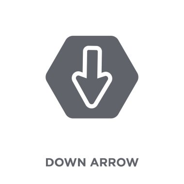 Ok simgesi. Ok tasarım konsepti koleksiyonundan. Basit öğe vektör çizim beyaz arka plan üzerinde.