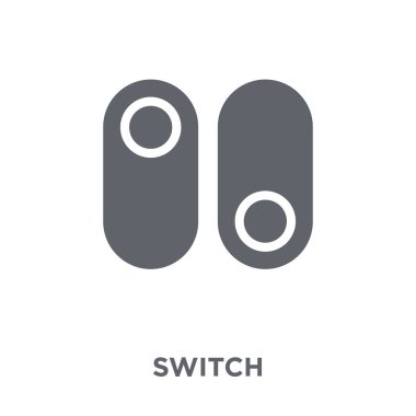 Anahtar simgesi. Anahtar tasarım konsepti koleksiyonundan. Basit öğe vektör çizim beyaz arka plan üzerinde.