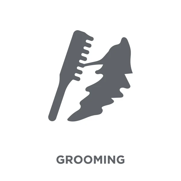 Het Verzorgen Van Pictogram Grooming Ontwerpconcept Uit Hygiëne Collectie Eenvoudig — Stockvector