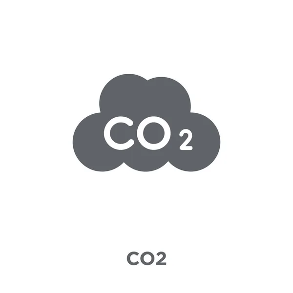 Co2 Icon Co2 Design Concept Collection Simple Element Vector Illustration — Stock Vector