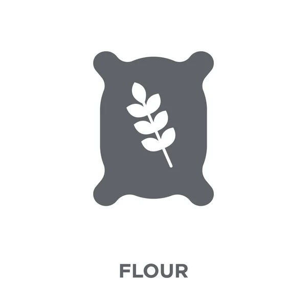 Bloem Pictogram Het Ontwerpconcept Van Bloem Uit Keuken Collectie Eenvoudig — Stockvector