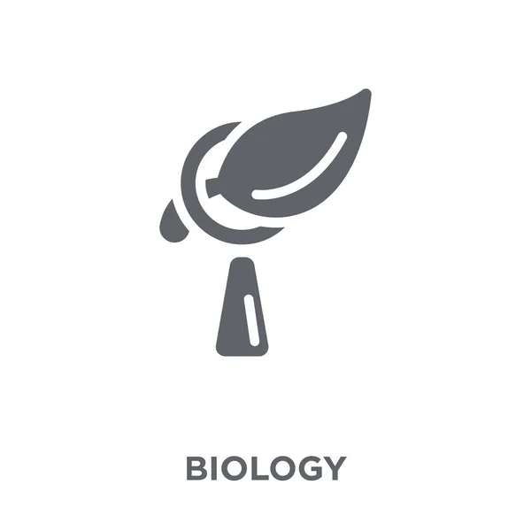 Biology Icon Biology Design Concept Collection Simple Element Vector Illustration — Stock Vector